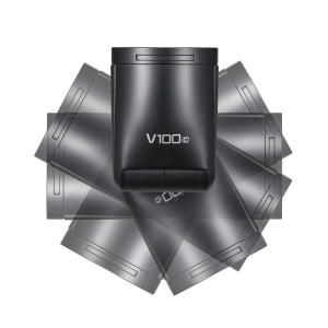 Blit Godox V100 TTL pentru Canon, 100Ws, cu acumulator
