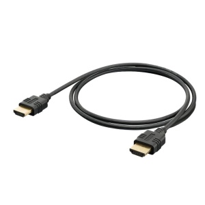 HICON HDMI® HighSpeed HI-HIMM-0075, Cablu HDMI 75cm, cu Ethernet & ARC, 4K 18G