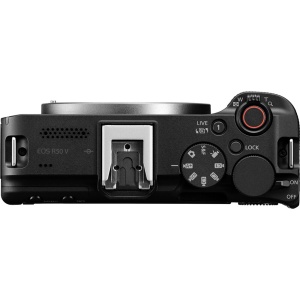 Canon EOS R50 V, Camera mirrorless APS-C, 24.2MP cu obiectiv Canon RF-S 14-30mm f/4.5-6.3 IS STM PZ