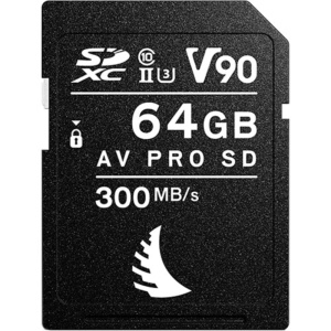 Card de Memorie Angelbird AV PRO MK2 UHS-II SDXC 64GB, R300W280 MBs, V90, U3
