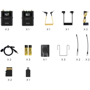 Deity Theos Digital, Sistem 2-Lavaliere wireless Omni (550 - 663 MHz)