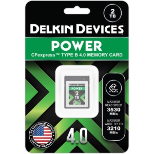 Delkin CFexpress 4.0 Type B, Card de memorie 2TB R3530/W3210