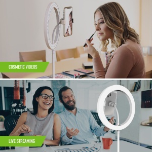 Digipower My Story 10" DeskTop Ring Light cu telecomanda