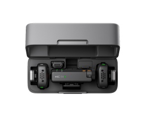 DJI Mic Mini, Sistem Microfon Wireless Compact, 2 persoane, 2.4 GHz