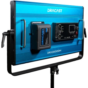Dracast X Series LED2000, Panou LED Daylight, 51.3 x 31 cm, 120W