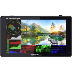 FeelWorld LUT6, Monitor Touchscreen, 6 inch, 2600nits, 4K HDMI