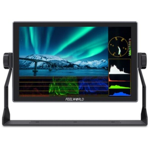 FeelWorld S10, Monitor Touchscreen, 10.1 inch, 1200nits, 4K HDMI / 12G-SDI