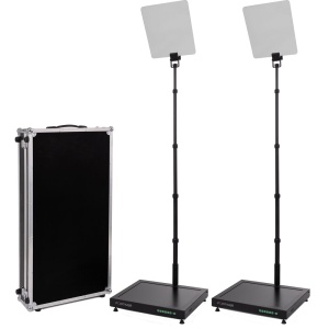 Fortinge PROC 15", Set Teleprompter prezidential de scena, HDMI/VGA/Composite