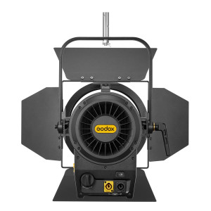 Godox F7-120Bi K1, Lampa LED Fresnel Bi-Color cu montare pe Yoke