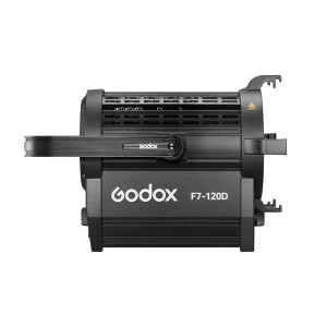 Lumină Fresnel Godox F7-120, F7-120D K1, 120W Daylight  lateral