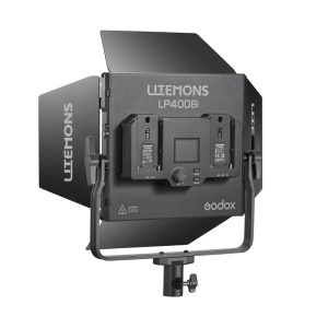 Godox Litemons LP400Bi Negru, Kit 3 Panouri LED Bi-Color, cu stative