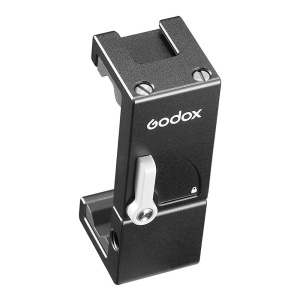 Godox MTH03, Suport metalic pentru telefon, cu prindere pe trepied și cold shoe