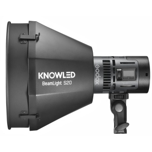 Godox RS60R 1K, Kit lampa LED RGB cu grip si accesoriu de proiectie