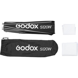 Godox S120W, Softbox pliabil 120cm, Montura Bowens