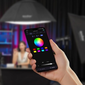 Godox SL300R Lampă LED RGB, Montură Bowens
