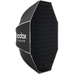 Godox UL BOX Octa 90, Umbrela softbox 90cm cu grid, montura Bowens