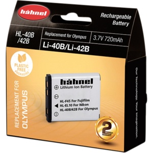 Hahnel HL-40B42B, Acumulator replace pentru Olympus Li-40BLi-42B, 1100mAh