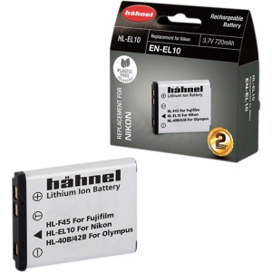 Hahnel HL-EL10  EN-EL10, Acumulator replace pentru Nikon EN-EL10, 660mAh, 3.7V