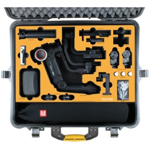 HPRC CR3-2700W-01, Hard Case cu roti personalizat pentru Zhiyun Crane 3 Lab Master Package