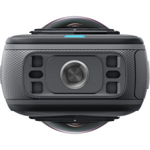 Insta360 X5 Essentials Bundle, Kit Camera de actiune 8K 360° cu Selfie Stick