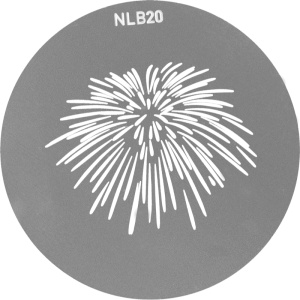 Kit 10 Filtre Gobo Nanlite AS-GB-B-SET2, pentru Nanlite PJ-BM