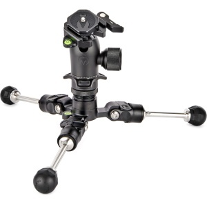 Kit trepied 3 Legged Thing Leo 2.0 Carbon Fibre (Darkness) cu Cap Sferic AirHed Pro Lever