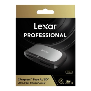 Lexar Cardreader CFexpress Type A & SD USB 3.2 Gen2 