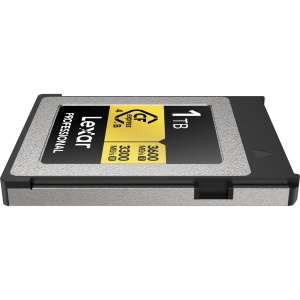 Lexar CFexpress 4.0 PRO Type B, Card de Memorie 1TB, Gold Series R3600W3300 mbs