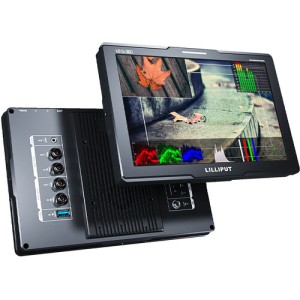 Q10 10.1" Ultrahigh Brightness On-Camera Monitor with 2 x 12G-SDI, 1 x HDMI
