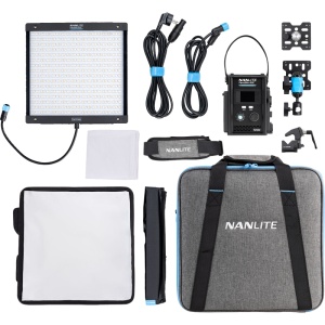 Nanlite PavoSlim 60C Lampă LED RGB, cu Softbox, 15-2030