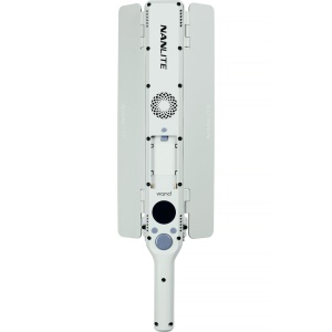 Nanlite Wand LED, Tub LED RGBW, 50cm, cu grip si voleti, culoare Mint Blue