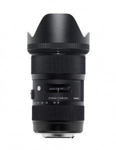 Obiectiv foto Sigma 18-35mm f/1.8 DC HSM Art Sony