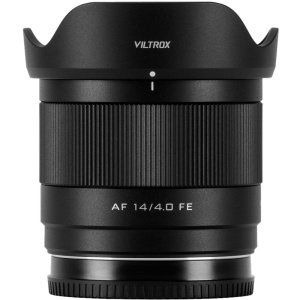 Obiectiv Viltrox AF 14mm f4 Air FE, montura Sony FE, Full-Frame, Ultra-Wide, Autofocus, 112° FOV