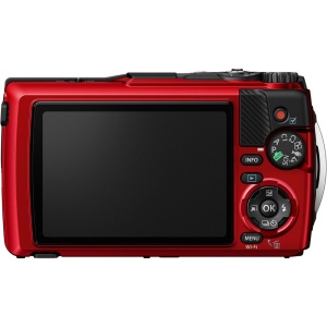 OM SYSTEM Tough TG-7, Camera foto compacta, 12MP, outdoor, Rosu