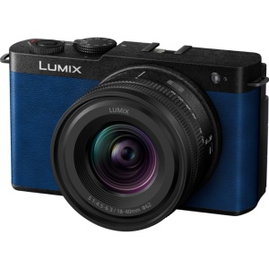 Panasonic Lumix S9 Night Blue, Kit Camera mirrorless 24.2MP cu obiectiv 18-40mm f4.5-6.3