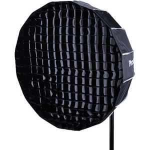 Umbrelă softbox Phottix Raja Quick-Folding Parabolic 26 cu Grid, Bowens