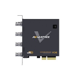 VC41 1080p 3G-SDI PCIe 4-Channel Capture Card