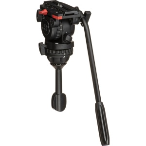 Sachtler Pro 75/2 Mark II AL, Kit Trepied cu Cap Fluid FSB 4
