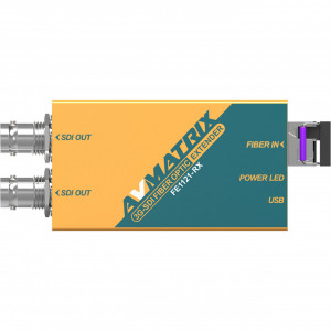 FE1121-12G 12G-SDI Fiber Optic Extender