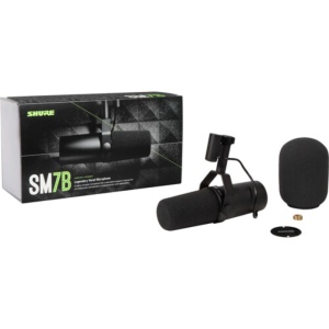 Shure SM7B, Microfon dinamic, cardioid, gri