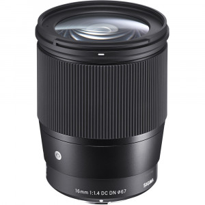 Sigma 16mm F1.4 DN, Obiectiv Foto Mirrorless cu montura Sony E