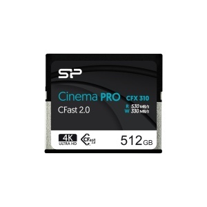 Silicon Power Cinema Pro CFast 2.0, Card de memorie 512GB R530/W330 MB/s
