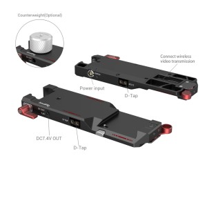 3251 Power Pass Through Plate voor DJI RS2