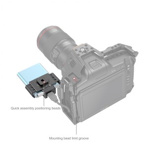 T5/T7 SSD Mount for BMPCC 6K PRO 3272