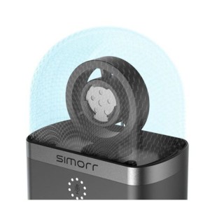 3491 Simorr Wave U1 USB Condenser Microfoon (Zwart)