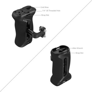 4015 Side Handle with 1/4" 20 Screws