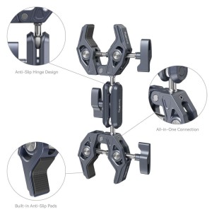 4103B Super Clamp with Double Crab Shaped Clamps