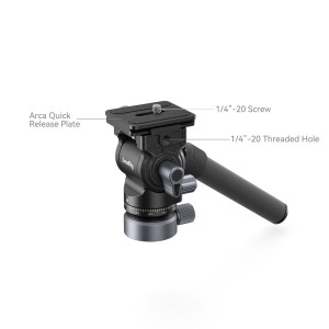 4170 Video Head Mount Plate with Leveling Base CH20