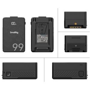 SmallRig 4608,  Acumulator mini V-mount VB99 SE 6800mAh