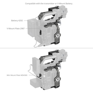 SmallRig 4947 Kit Cage Basic pentru Canon C400